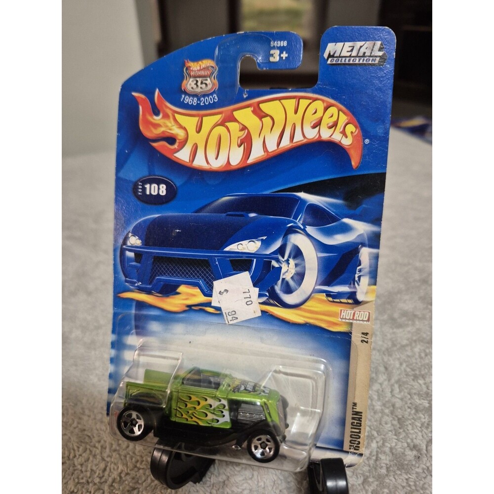 2002 Hot Wheels Hot Rod Highwaiy 35 2 of 4 Hooligan Green #108